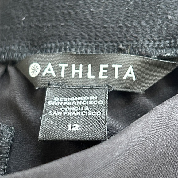 Athleta Vienna Slim Pants Black Size 12 - Picture 6 of 7